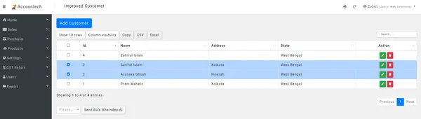Row Selection and ‘Select All’ in jQuery DataTables