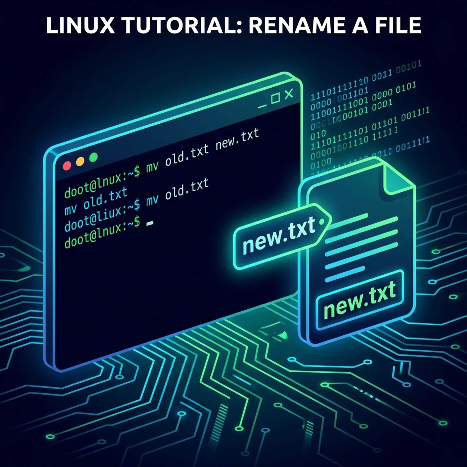 How to Rename a File in Linux: The Ultimate Guide - Image | Sariful Islam